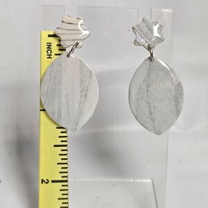 #181- Chic Marble Pattern Earrings